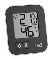 TFA-Dostmann MOXX Hair tension hygrometer Black