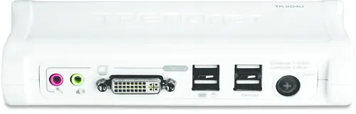 TRENDnet KVM 2-Port DVI USB Switch mit Audio Kit