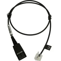Jabra Anschlusskabel QD auf RJ45 glatt 50cm
