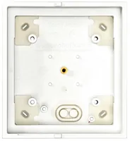 Mobotix Aufputzgehäuse MX-OPT-Box-1-EXT-ON-PW 1 Modul, weiss - Detailfarbe: Weiss - Tiefe: 31 mm - Breite: 126 mm - Höhe: 138 mm - Zubehörtyp: Aufputzgehäuse - Produktserie: Mobotix
