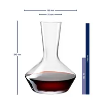 Leonardo Dekanter Puccini 0.75 l, Transparent - Produkttyp: Dekanter - Material: Kristallglas - Detailfarbe: Transparent - Fassungsvermögen: 0.75 l