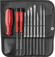PB Swiss Tools Schraubenzieher-Set PB 38215.ind Wechselklingen 9-teilig - Schraubenziehertyp: Phillips - Schlitz - Anwendungsbereich: Universal - Werkstatt
