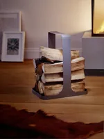 Philippi Kaminholzkorb Log 36 x 26 x 44 cm, Grau - Kamin Typ: Holzkorb - Aussenanwendung: Keine Angaben - Gewicht: 3.39 kg - Breite: 25.4 cm - Höhe: 44 cm - Tiefe: 35.56 cm