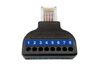 Wantec Splitter 2wIP für 4 Leitungen/nur 5627 verwendb. network splitter Black