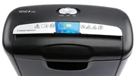 GENIE Aktenvernichter 240 S Stripe Cut schwarzsilber