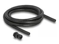 Delock Kabelschlauch 2 m x 10 mm Schwarz - Detailfarbe: Schwarz - Breite: 10 mm - Länge: 2 m - Produkttyp: Kabelschlauch - Ausstattung Kabelmanagement: Set - Wiederverwendbar - Wasserfest - Verpackungseinheit: 1 Stück