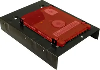 Inter-Tech 88885232 drive bay panel 2x 2.5" Bezel panel Black
