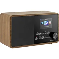 Imperial Internet Radio i110 Braun - Radio Tuner: Internetradio - Stromversorgung: Netzbetrieb - Detailfarbe: Braun - Ausstattung: Weckfunktion - Fernbedienung - App - Typ: Tischradio