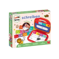 Jumbo Kinderspiel Ich lerne schreiben - Sprache: Deutsch - Kategorie: Lernspiel - Altersempfehlung ab: 4 Jahren - Spieldauer: 15 min - Min. Anzahl Spieler: 1 - Max. Anzahl Spieler: 1