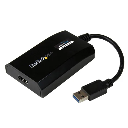 StarTech.com USB32HDPRO USB graphics adapter 1920 x 1200 Pixel Schwarz