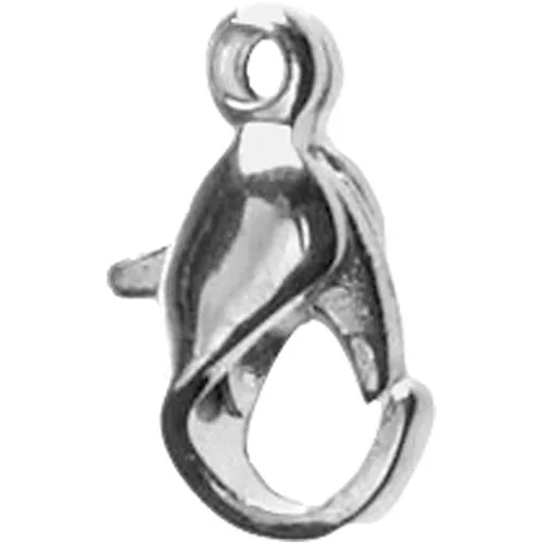 Creativ Company Verschluss Karabiner 10 Stück, 10 mm, Silber - Detailfarbe: Silber - Material: Metall - Verpackungseinheit: 10 Stück - Verschlussart Schmuck: Karabiner