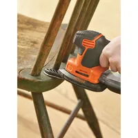Black & Decker KA2000-QS portable sander Delta grinder sander 14000 RPM Black, Orange