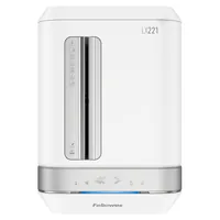 Fellowes Aktenvernichter LX221 P-5, 20 Seiten, Weiss - Vernichtbare Aktentypen: Papier - Schnittart: Microschnitt - Sicherheitsstufe: 5 - Schnittausgabe: 7 mm - Blattkapazität: 20 Seiten - Zufuhrautomatik: Nein
