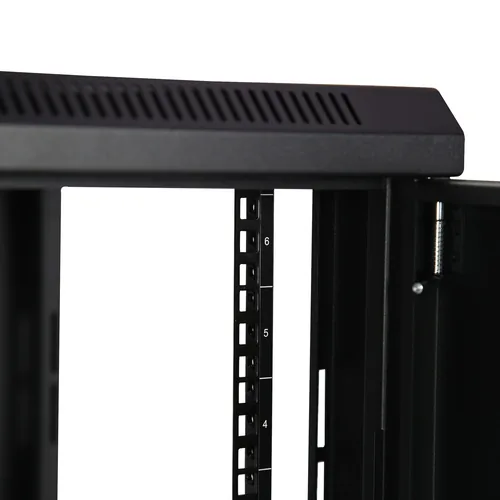 SERVER RACK 6U F. WALL 60X37 1X45CM BLACK