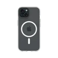 Rhinoshield Clear MagSafe iPhone 15 - Farbe: Transparent - Fallsicher: Nein - Kompatible Hersteller: Apple - Detailfarbe: Transparent - Mobiltelefon Kompatibilität: iPhone 15 - Material: Recycling-Kunststoff