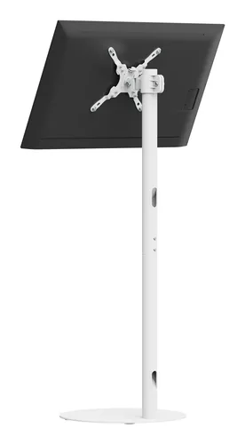 Multibrackets M Pro Series - Single Pole Floorbase 2 White