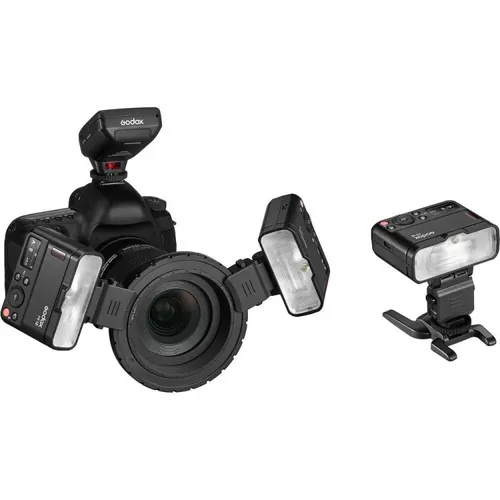 Godox MF12 camera flash Macro flash Black