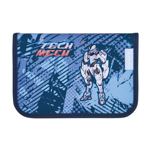 Herlitz Schulthek-Set UltraLight Plus TechMech 16 l - Altersempfehlung ab: 6 Jahren - Wasserabweisend: Ja - Detailfarbe: Blau - Gewicht: 750 g - Volumen: 16 l - Motiv: Diverse