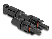 Delock DL4 Solar Konnektor 1x Stecker zu 2x Buchse, IP67 - Zubehörtyp: Steckverbinder