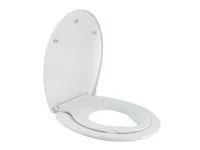 COCON Toilettensitz mit Kindersitzeinlage Weiss - Breite: 37.1 cm - Länge: 44.4 cm - Detailfarbe: Weiss