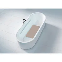 WENKO 23145100 tappetino da bagno e adesivo antiscivolo Tappetino da bagno antiscivolo Grigio talpa