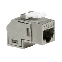 Logilink Keystone Kupplung 2X RJ45 STP, Cat.6A, 90gewickelt