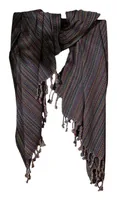 Foutastic Strandtuch Otantik Black - Schnelltrocknend: Ja - Nachhaltigkeit: Nicht angegeben - Sportart: Wassersport - Farbe: Schwarz - Breite: 90 cm - Länge: 175 cm
