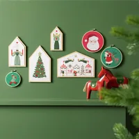 Rico Design Bastelset Stickpackung 15 cm - Produkttyp: Bastelsets - Detailfarbe: Mehrfarbig