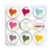 ScrapCooking Lebensmittelfarben Set natürlich 160 g, 9 Stk. - Zertifikate: Keine Zertifizierung - Packungsgrösse: 160 g - Eigenschaft: Pulver - Detailfarbe: Mehrfarbig - Fairtrade: Nein - Bio: Nein