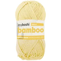 myBoshi Wolle Bamboo vanille - Packungsgrösse: 1 Stück - Länge: 125 m - Material: Wolle - Bambus - Detailfarbe: Vanille - Nadelstärke: 4 mm - Waschbar bei: 40 °C