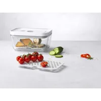 Zwilling Fresh und Save Vakuum Zubehörset M/L Weiss, 2er Set - Detailfarbe: Weiss - Form: Flach - Verschluss: Ohne Verschluss - Set: Ja - Volumen: 0 l - Zubehörtyp: Ablage
