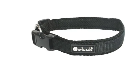 petlando Halsband Mesh, Anthrazit - Halsumfang: 35 - 40 cm - Material: Mesh - Detailfarbe: Anthrazit - Eigenschaften: Stufenlos verstellbar - Atmungsaktiv - Tierart: Hund