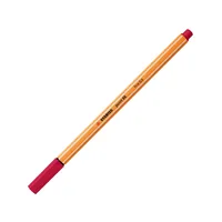 STABILO Fineliner point 88 Dunkelrot - Strichstärke: 0.4 mm - Set: Nein - Verpackungseinheit: 1 Stück - Eigenschaft-Stift: Keine - Anwender: Schule - Erwachsene - Kinder - Fasermaler & Fineliner Art: Fineliner