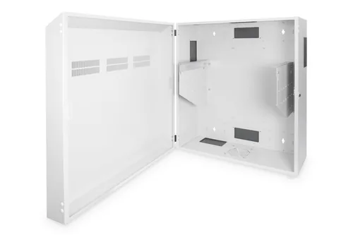 DIGITUS Wandgehäuse Slim 800x640x309mm, 6HE vertikal, grau