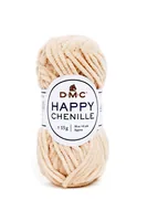 DMC Wolle Happy Chenille Beige, 38 m - Packungsgrösse: 1 - Waschbar bei: 40 °C - Länge: 38 m - Detailfarbe: Beige - Material: Polyester - Nadelstärke: 3 mm