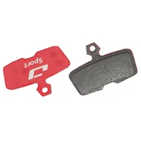 JAGWIRE Bremsbeläge Sport Semi Metallic Rot - E-Bike Ready: Ja - Kühlrippen: Nein - Kompatibilität Hersteller: SRAM - Belagmischung: Semi-Metallisch - Für Bremsenmodell: Code (2011-2016) - Guide RE - Code RSC (A1) - Code R (B1)