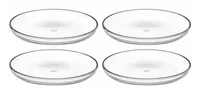 Leonardo Teller Cucina 18 cm, 1 Stück,Transparent - Material: Kalk-Natron-Glas - Teller Typ: Frühstücks- & Dessertteller - Detailfarbe: Transparent - Verpackungseinheit: 1 Stück - Form: Rund