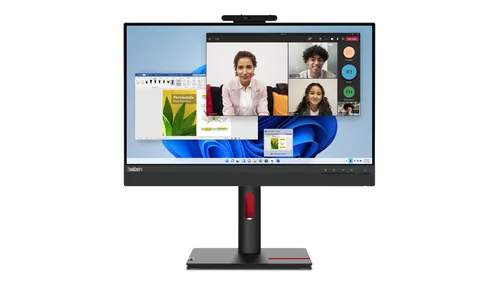 Lenovo ThinkCentre TIO-24 Gen5 computer monitor 60.5 cm (23.8") 1920 x 1080 pixels Full HD LED Touchscreen Black