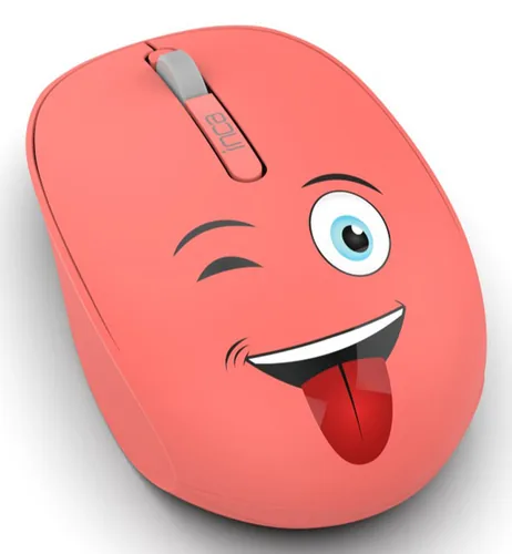 INCA Wrls Maus 1200DPI3Tasten2.4GHzUSB-A WEENY Emoji or