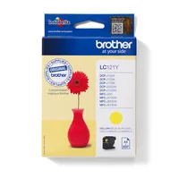BROTHER Tintenpatrone yellow LC-121Y DCP-J132 300 Seiten