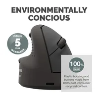 Fellowes Breyta Plus+ Ergonomic Vertikale Maus M Linkshänder