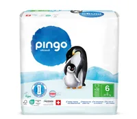 Pingo Ökowindeln Grösse 6, X-Large - Packungsgrösse: 192 Stück - Packungsart: Monatsbox - Produkttyp: Normale Windeln - Detailfarbe: Weiss - Grösse Windeln: 6 - Waschbar: Nein