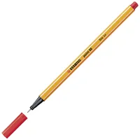 STABILO Fineliner point 88 Rot - Strichstärke: 0.4 mm - Set: Ja - Verpackungseinheit: 1 Stück - Eigenschaft-Stift: Keine - Anwender: Schule - Erwachsene - Kinder - Fasermaler & Fineliner Art: Fineliner