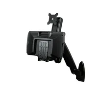 STARTECH.COM Wandmontage Sitz-/ Steh Workstation - 1 Monitor bis zu 60,96cm 24Zoll - VESA - Hhenverstellbarer Ergonomischer