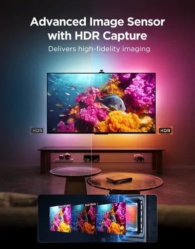 Govee R2A80 Three-camera TV Backlight 55-65inches | Taśma LED | podświetlenie dla TV 55-65 cali, RGBWWIC, Wi-Fi+Bluetooth