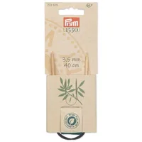 Prym 1530 Rundstricknadel BAMBUS 3.50 mm, 40 cm - Material: Bambus - Produkttyp: Rundsticknadel