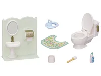 Sylvanian Families Sylvanian Families Toiletten-Set - Themenbereich: Neutral - Altersempfehlung ab: 3 Jahren