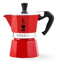 Red Bialetti Moka Espress Coffee Maker