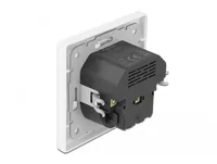 Einbausteckdose mit 2 USB Ladeports 3,4 A, 1 x USB Typ-A und 1 x USB Type-C™