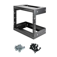 8U OPEN FRAME EQUIPMENT RACK .